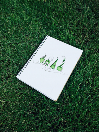 Agende lemn - Agenda a5 mdf decupata pitici