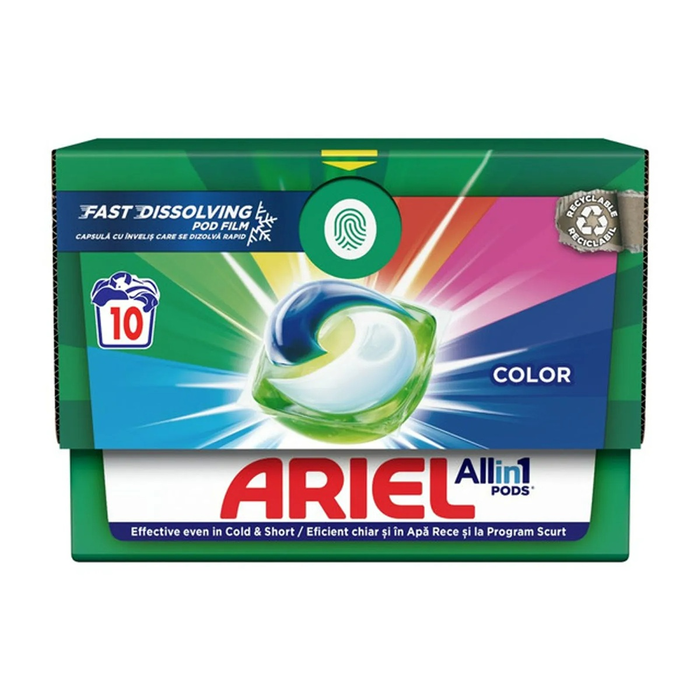 Produse Casa - ARIEL All in One Pods Color, detergent automat de rufe, capsule,