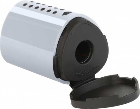 Ascutitoare plastic simpla cu container, mini. Surub de siguranta. Design Grip. [1]
