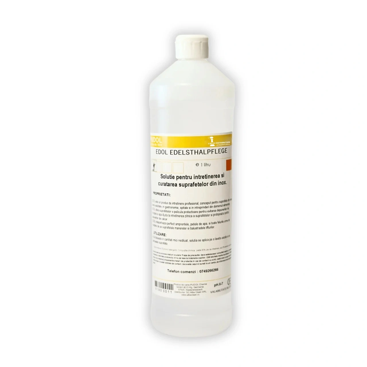 Detergenti profesionali - EDOL Polish oțel inoxidabil 1 l