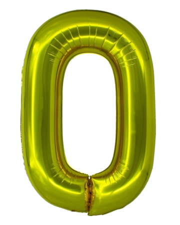 Baloane Folie - Balon folie Cifra 100 cm Auriu