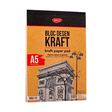 Desen - Bloc hartie Craft 115 g 50 file  BD4115