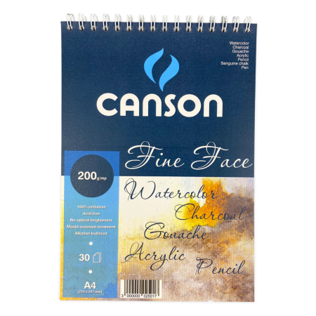 Grafica - Bloc A4 Mix Media Fine Face Canson 200gr