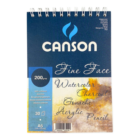 Grafica - Bloc Media Fine Face Canson 200gr