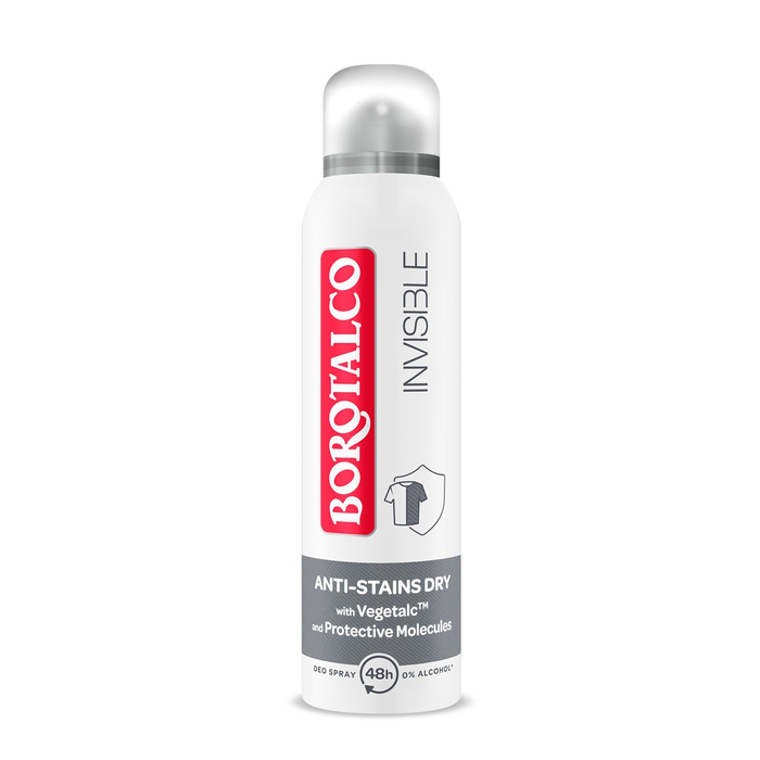 Ingrijire Personala - BOROTALCO Invisible Grey, Antiperspirant, spray, 150 ml