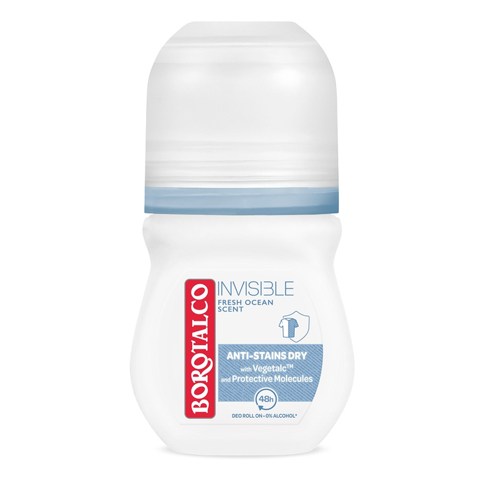 Ingrijire Personala - BOROTALCO Invisible Blue, roll-on, 50 ml