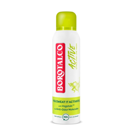 Ingrijire Personala - BOROTALCO Active Green, Antiperspirant, spray, 150 ml