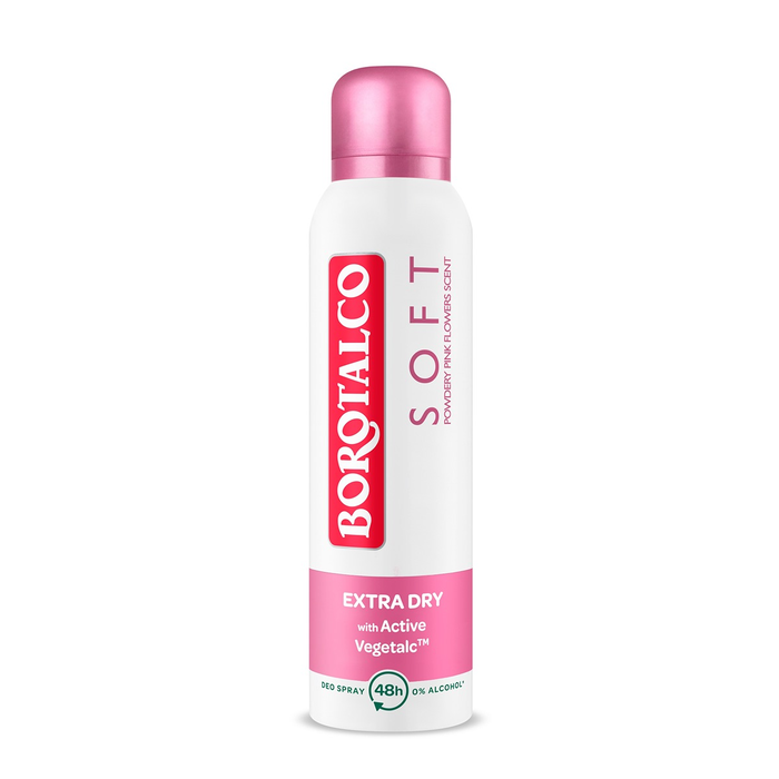 Ingrijire Personala - BOROTALCO Soft Pink, Antiperspirant, spray, 150 ml