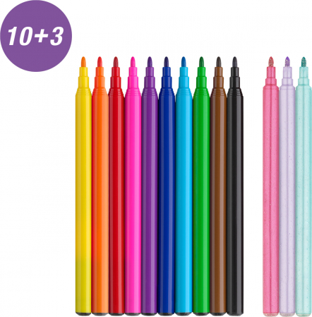 CARIOCA 10+3 CULORI UNICORNI FABER-CASTELL [1]