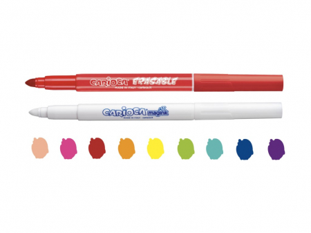 Carioca Magic Marker Erasable 10/set [1]