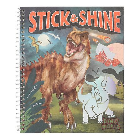 CARTI - Carte Activitati Stick & Shine Dino World