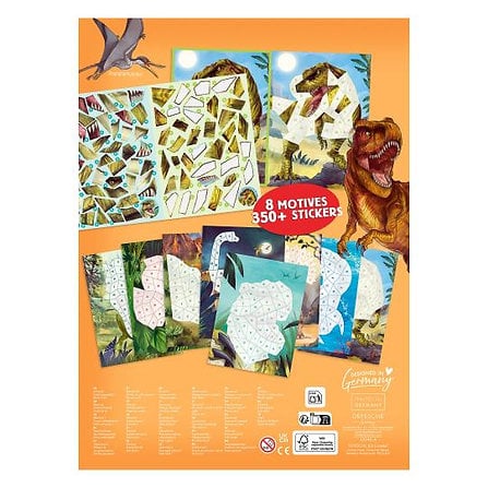Carte Numere cu Stickere Dino World [5]