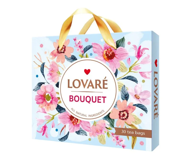 Ceai - Colectie ceai Lovare Bouquet asortat 30 plicuri 6 arome 52,5 g