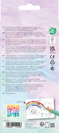 CREIOANE COLORATE 10+3 CULORI UNICORNI FABER-CASTELL [2]