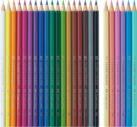 CREIOANE COLORATE 18+6 CULORI UNICORNI FABER-CASTELL [1]
