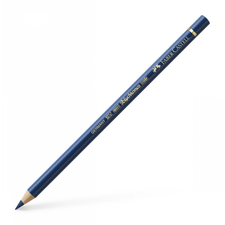 Grafica - creion-colorat-polychromos-albastru-prussia-faber-castell