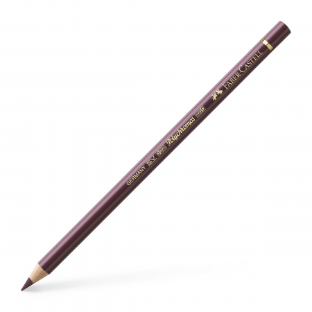 Desen - creion-colorat-polychromos-maro-violet-faber-castell