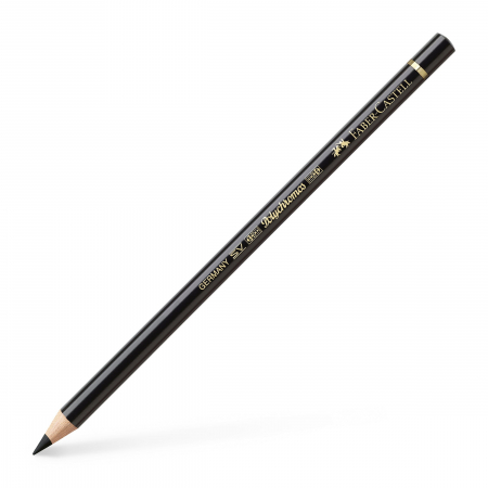 Desen - creion-colorat-polychromos-negru-faber-castell