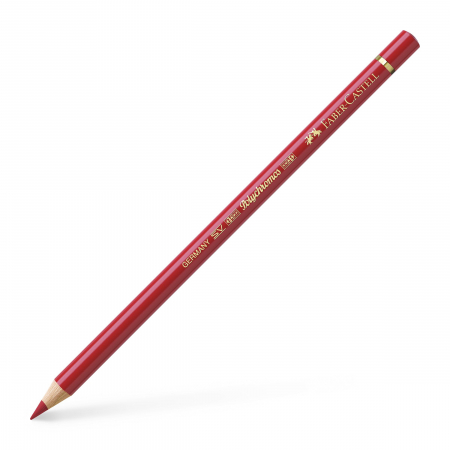 Desen - creion-colorat-polychromos-rosu-intens-faber-castell