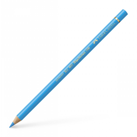 Desen - creion-colorat-polychromos-turcoaz-albastrui-faber-castell