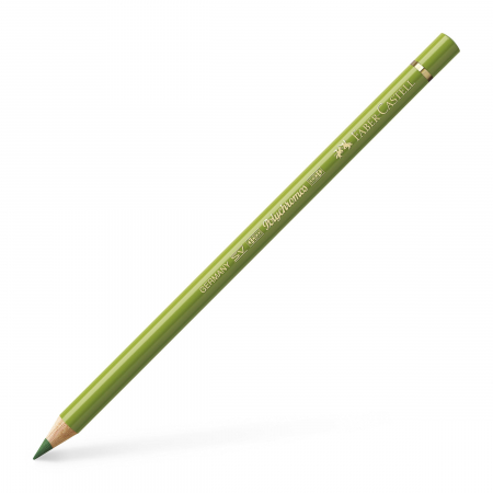Desen - creion-colorat-polychromos-verde-galbui-pamant-faber-castell