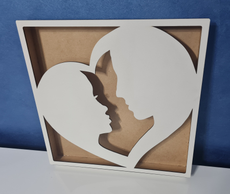 Produse MDF - Cutie Licheni Face to face