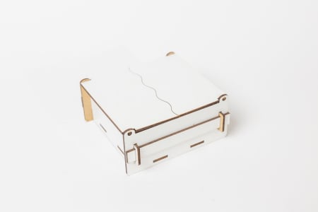 Cutii - Cutie mdf cu 2 usi  B&W