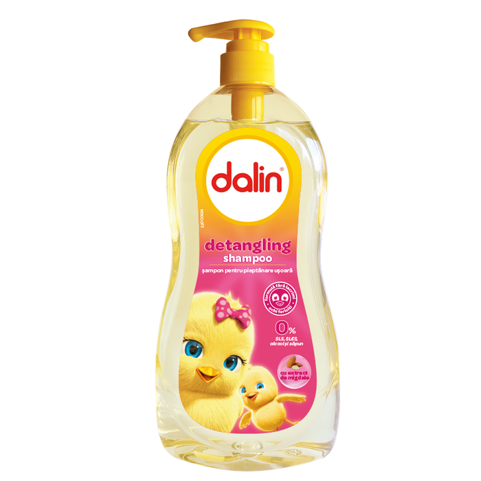 Produse nou-nascut - DALIN Baby, sampon, pieptanare usoara, 700 ml
