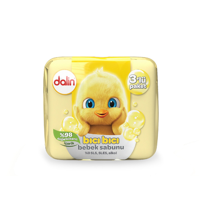 Produse Casa - DALIN Baby, sapun solid, 75 g, 3 buc