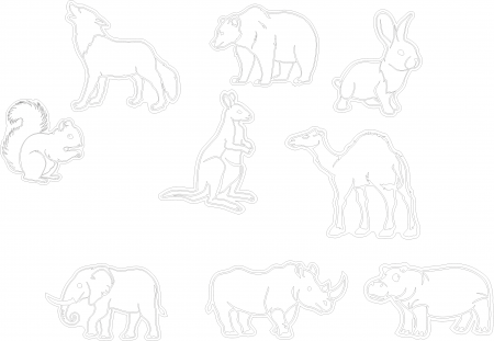 Accesorii Craft - Decoratiuni Creative dc013 Animale
