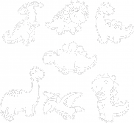 Accesorii Hobby, Craft - Decoratiuni Creative dc015 Dinozauri