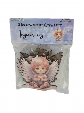 Decoratiuni Creative dc026 - Ingerasi roz [1]