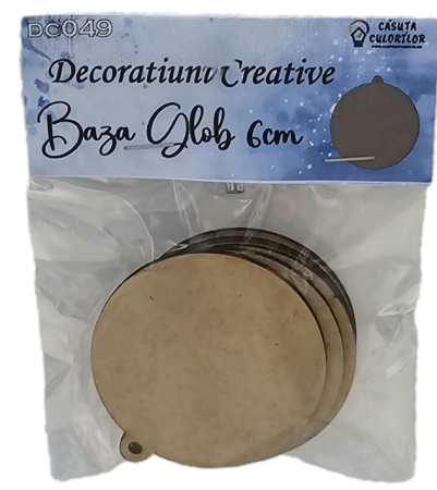 Accesorii Hobby, Craft - Decoratiuni Creative Dc049 Baza Glob 6 cm