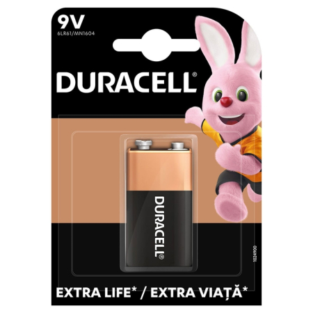 Baterii - DURACELL Basic, baterie, 9V, 1 buc