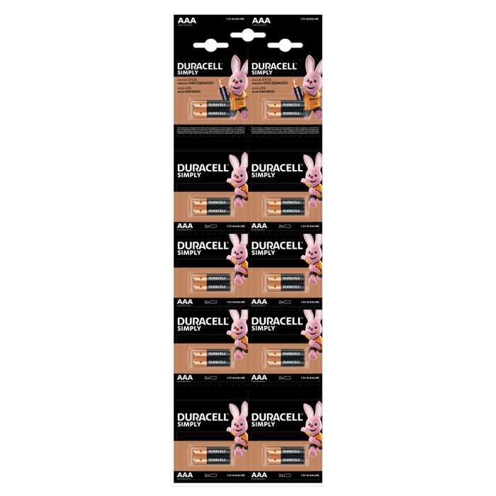 Baterii - DURACELL Basic AAA, baterii, HBDC, 2x10 buc