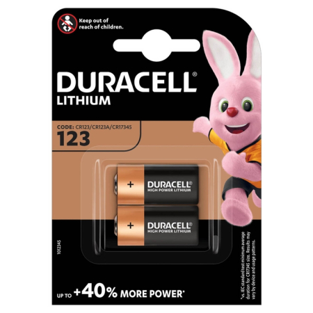 Baterii - DURACELL Ultra 123, baterii, 3V, 2 buc