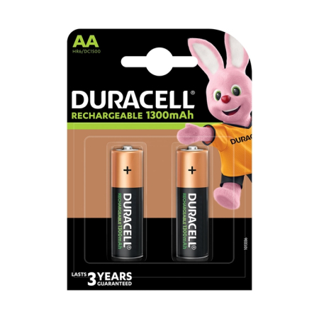 Baterii - DURACELL Recharge, acumulatori, AA 1300 mAh, 2 buc