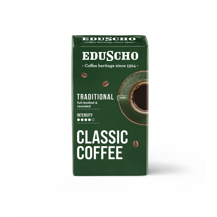 Produse Protocol Birou - EDUSCHO Classic, cafea prajita si macinata, 500 g