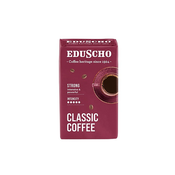 EDUSCHO Strong, cafea prajita si macinata, 250 g
