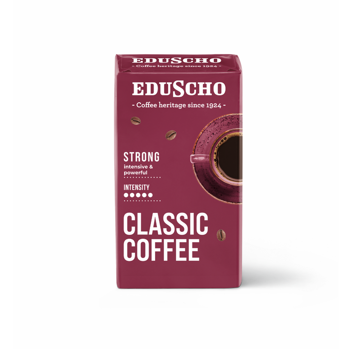 Produse Protocol Birou - EDUSCHO Strong, cafea prajita si macinata, 500 g
