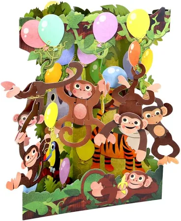 Felicitare 3D Santoro Swing [3]