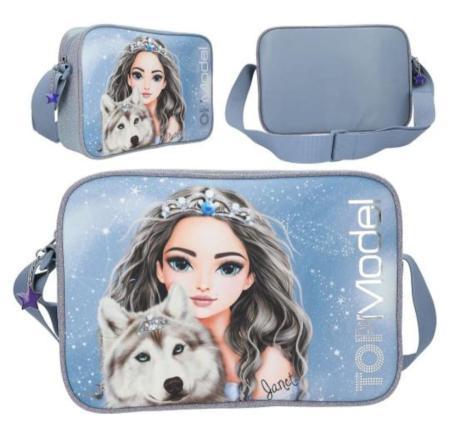 Produse TOP MODEL - Geanta pe umar TOP MODEL WOLF, 31x22x8cm