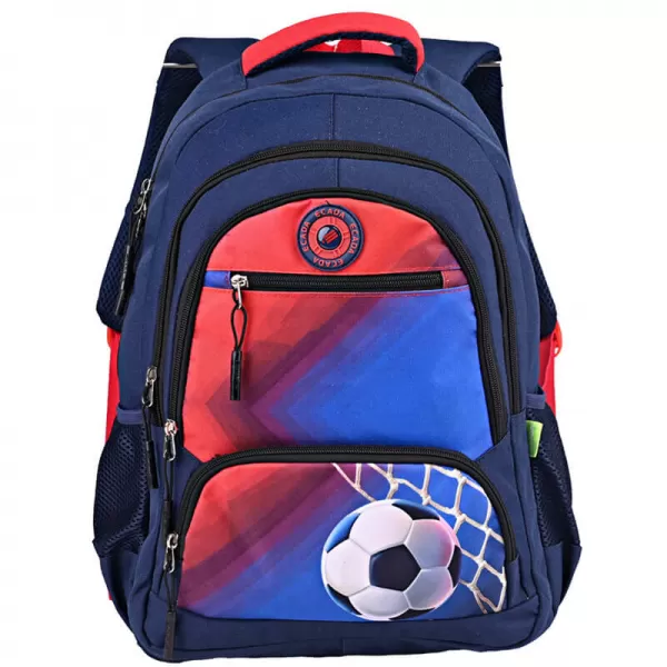 Papetarie birotica si rechizite - Ghiozdan scoala ECADA 61492, 46 cm, motiv Fotbal