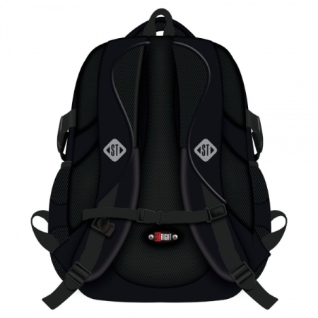 Ghiozdane - Ghiozdan St.Majewski St. Right Deep Space, 43cm, 4 compartimente, BP04, 697777