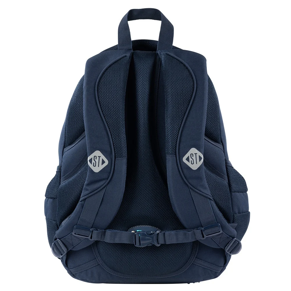 Ghiozdan St.Right, 4 Compartimente, Ergonomic, Impermeabil, Space Moon BP07, 42x30x20cm [2]