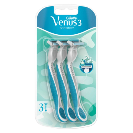 Ingrijire Personala - GILLETTE Venus 3 Sensitive, aparat de ras, 3 buc