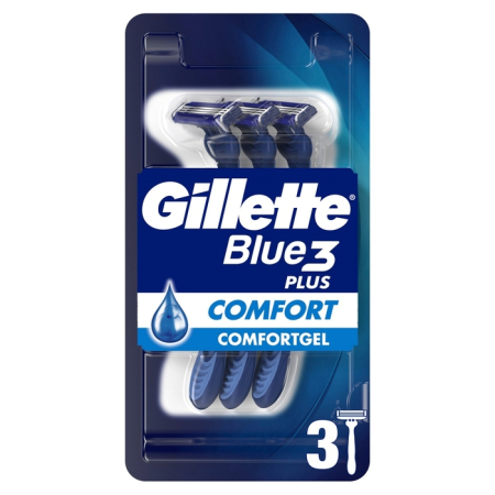 Ingrijire Personala - GILLETTE Blue III Plus Comfort, aparat de ras, 3 buc