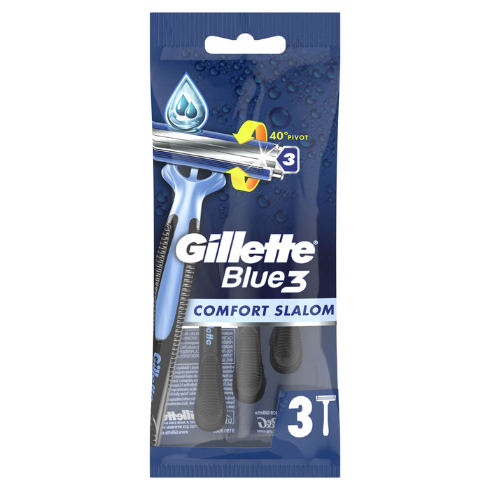 Ingrijire Personala - GILLETTE Blue III Slalom Comfort, aparat de ras, 3 buc