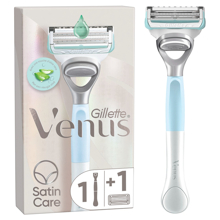 Ingrijire Personala - GILLETTE Venus Satin Care, aparat de ras, maner + 1 rezerva