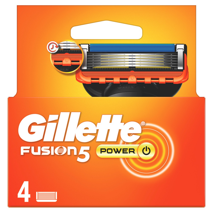 Ingrijire Personala - GILLETTE Fusion5 Power, rezerva aparat de ras, 4 buc